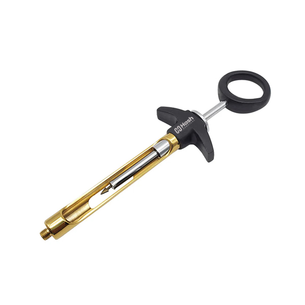 Dental Aspirating Syringe 1.8ml Black & Golden