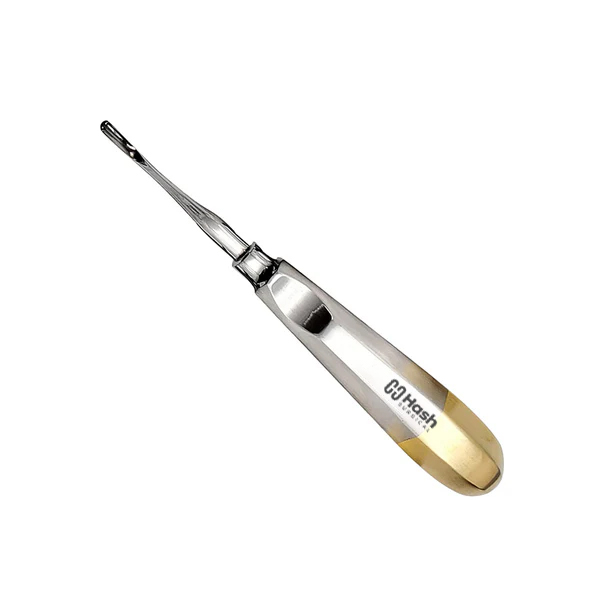 Small Dental Straight Extraction Luxating Elevator Root Tip Elevator Gouge Elevator with apical width as 2mm